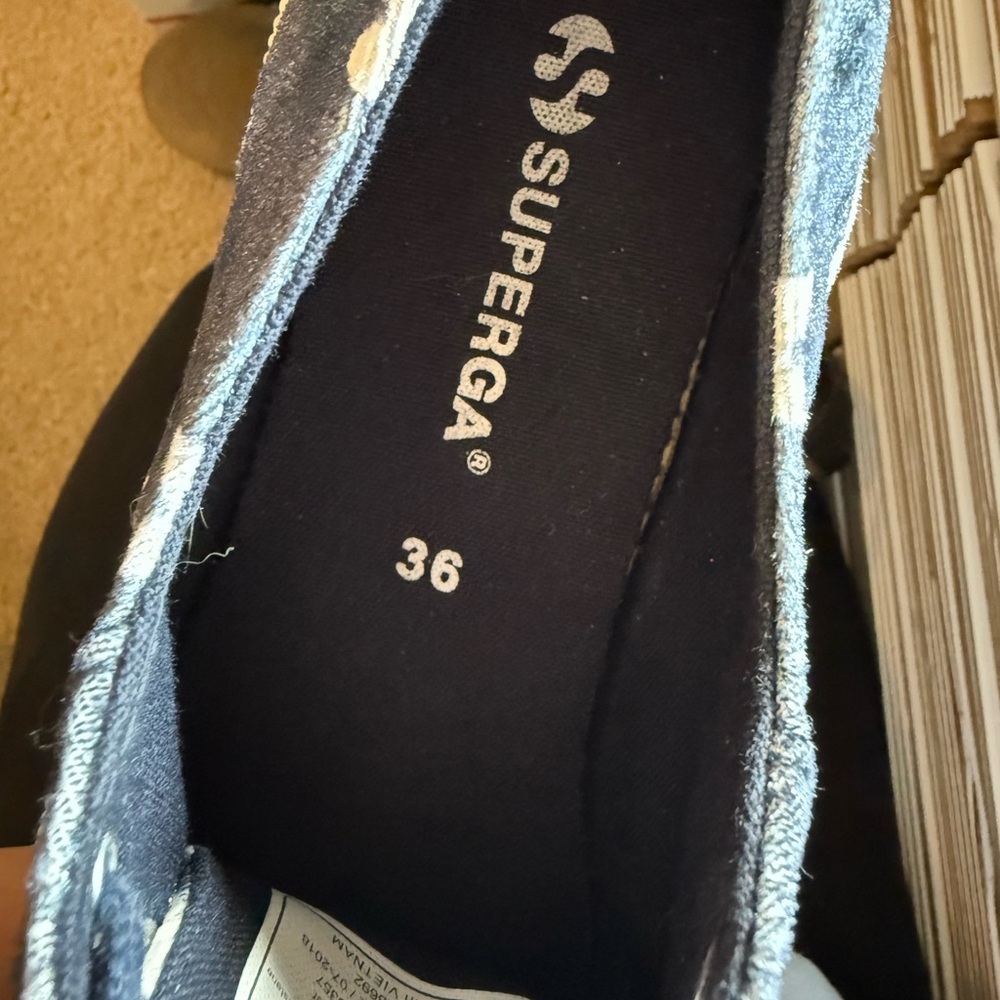 Superga Navy Star Sneakers - Picture 7 of 7